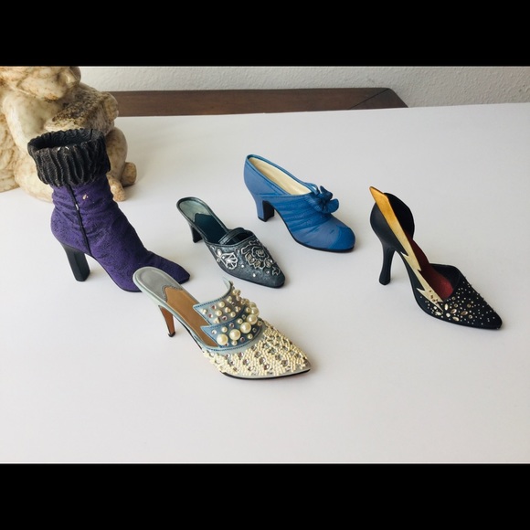 Collectible miniature shoe 5pc - Picture 2 of 5